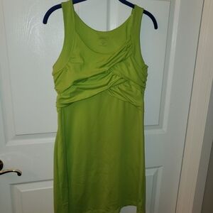 Green Sleeveless Dress